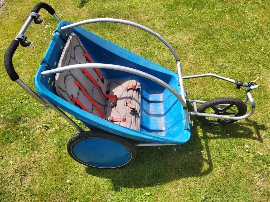 Fietskar Leggero, Fietsen en Brommers, Fietsaccessoires | Aanhangers en Karren, Ophalen, Gebruikt, Leggero, Kinderkar