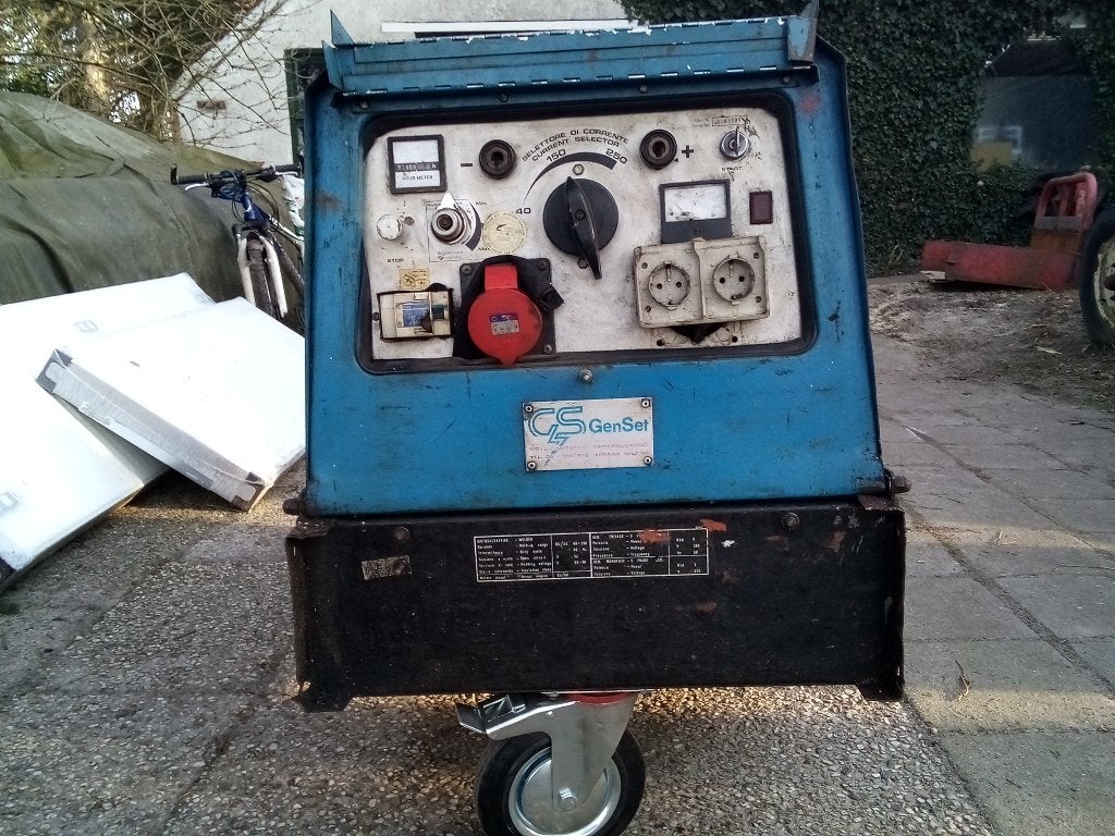 las apparaat, Ophalen, Gebruikt, 150 tot 250 ampère, Elektroden