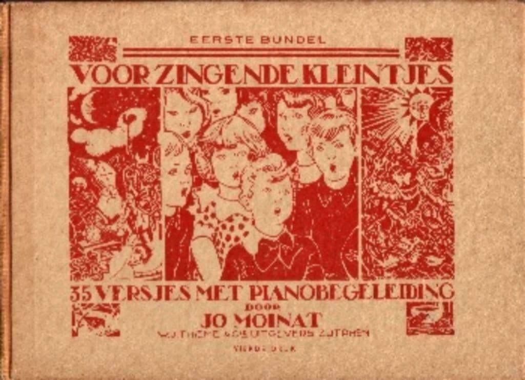 Voor zingende kleintjes eerste bundel & tweede bundel, Ophalen of Verzenden, Jo Moinat