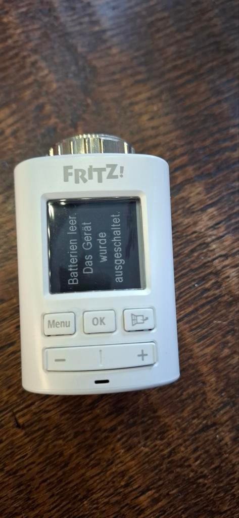 FRITZ! slimme thermostaatknop (5 stuks), Ophalen of Verzenden, Slimme thermostaat, Gebruikt