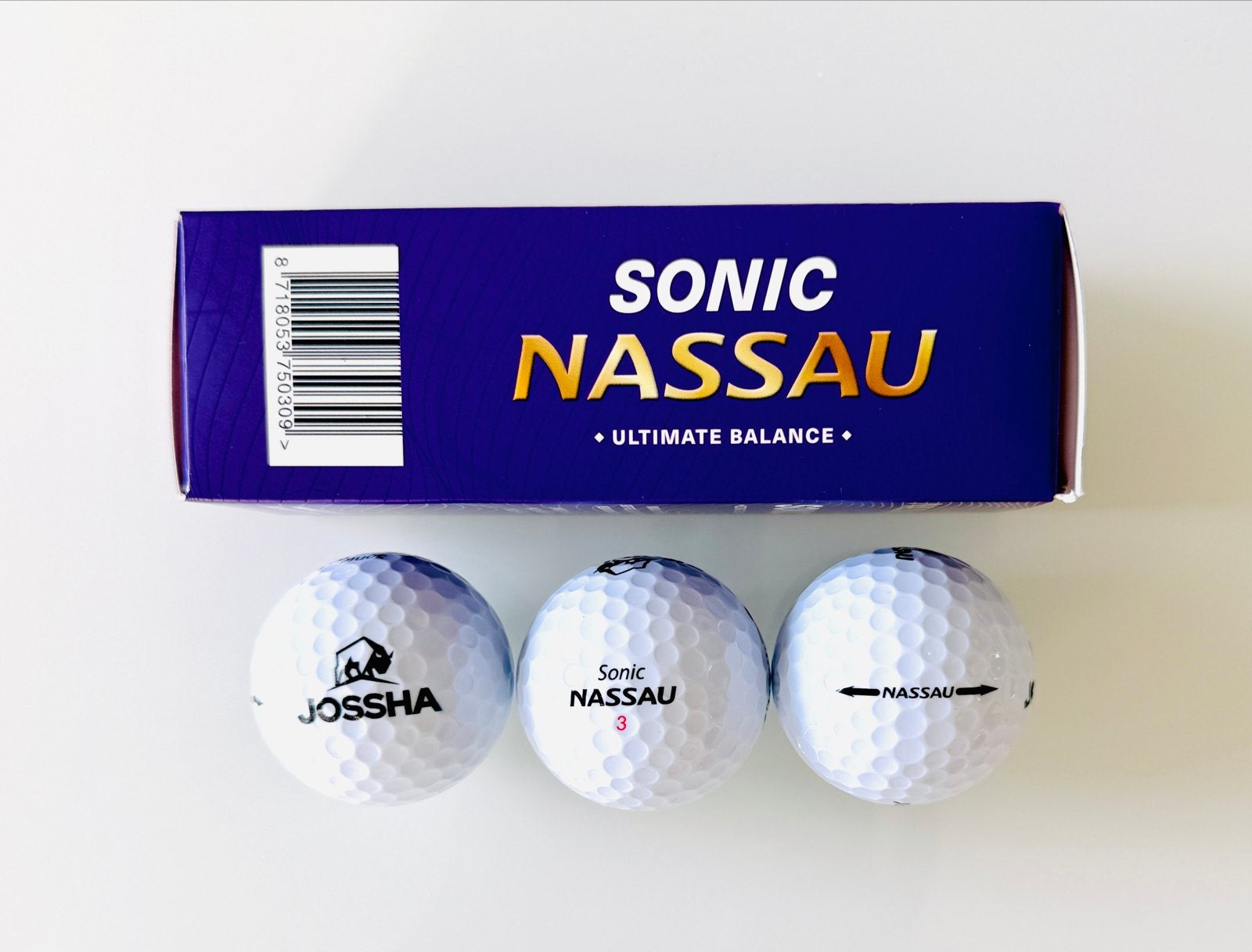 Nassau Sonic Golfballen - Ultimate Balance, Ophalen, Nieuw, Bal(len), Overige merken