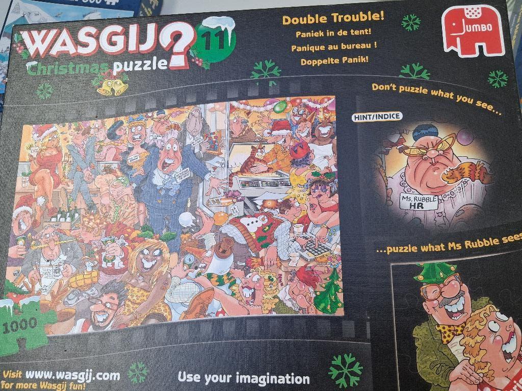 Wasgij puzzel Christmas 11, Ophalen of Verzenden, 500 t/m 1500 stukjes, Zo goed als nieuw, Legpuzzel