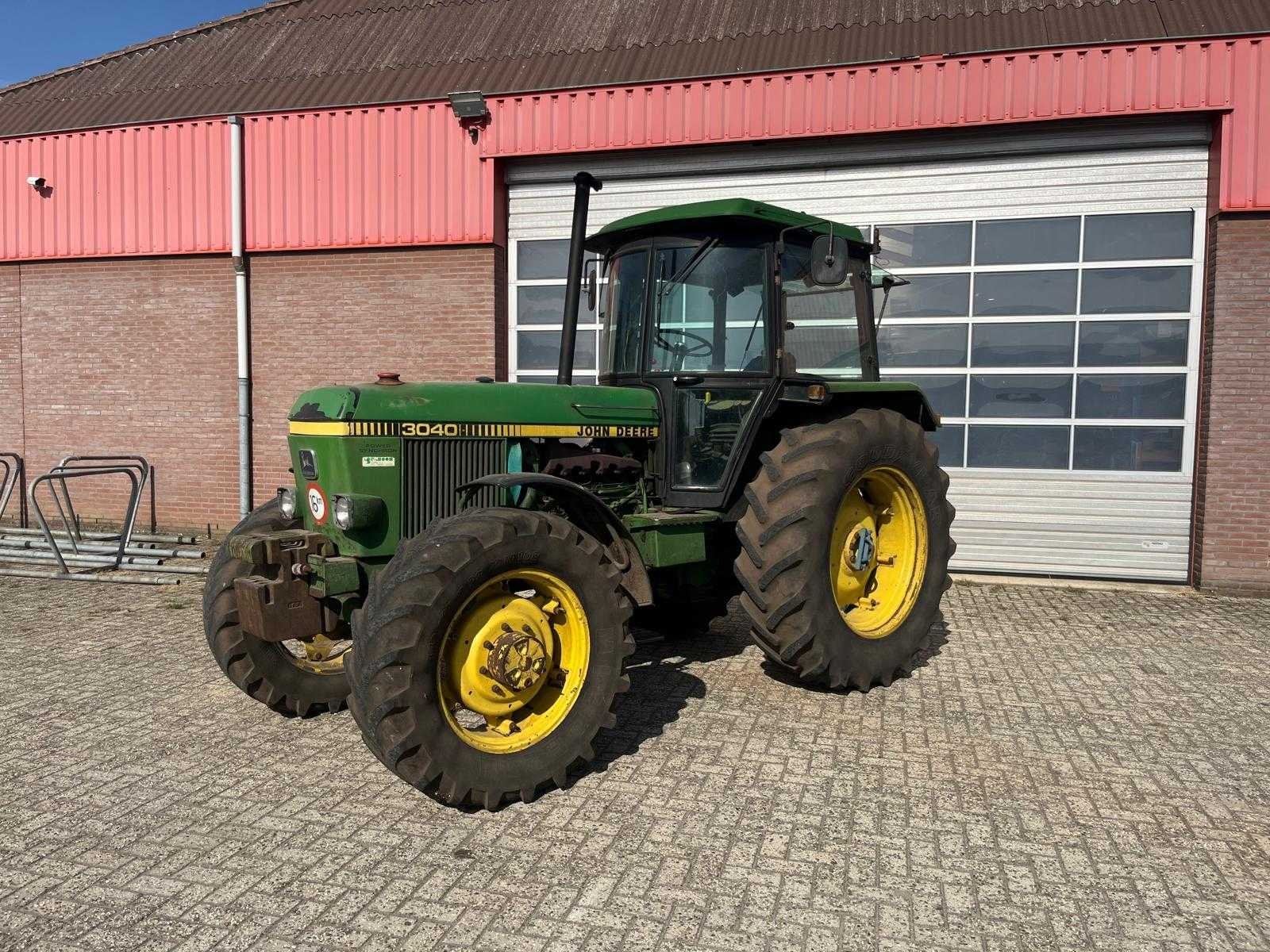 1985 John Deere 3040 4WD landbouwtractor, Gebruikt, John Deere