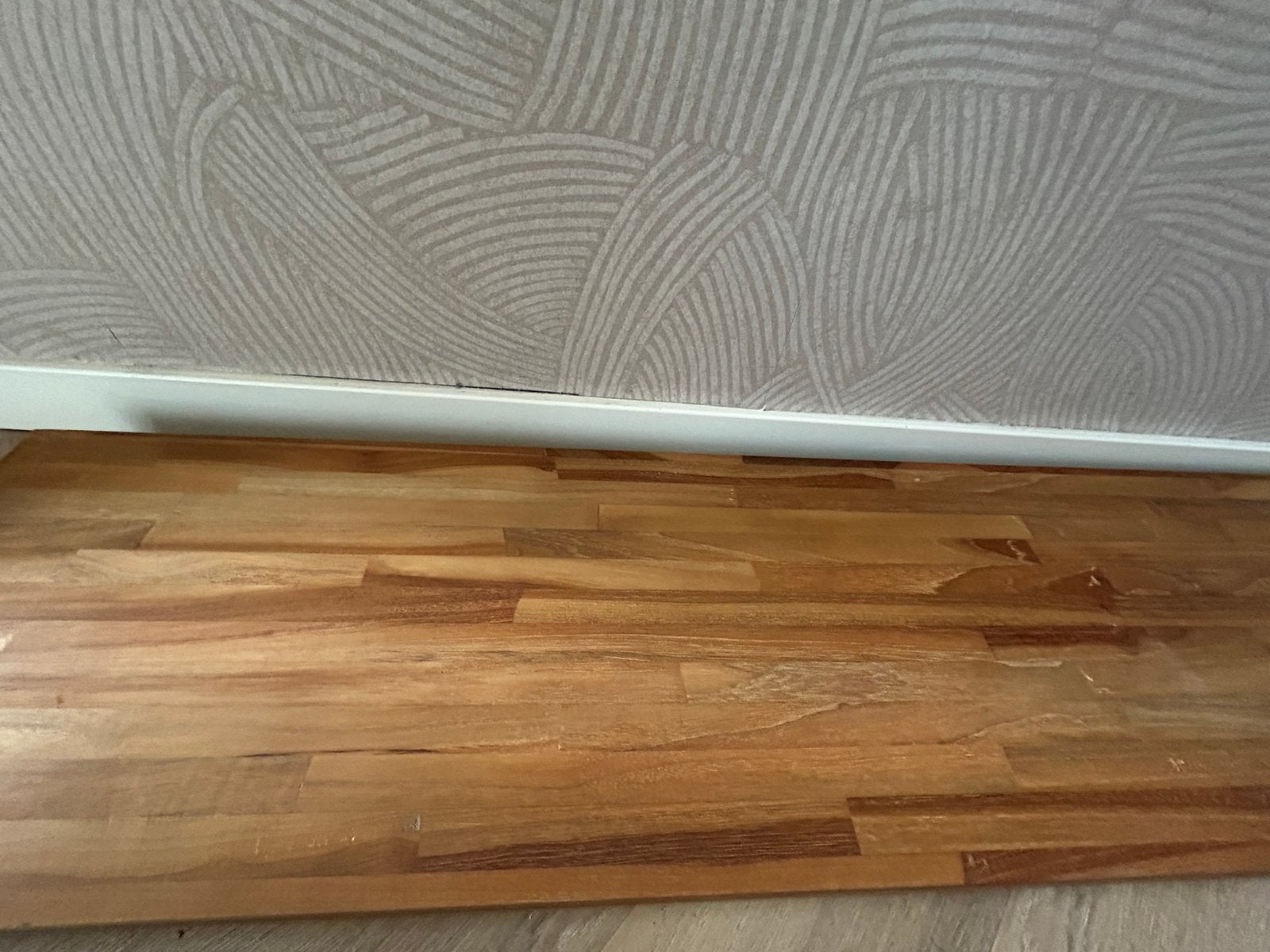 Blinde houten wandplank 140 cm, Ophalen of Verzenden, Zo goed als nieuw