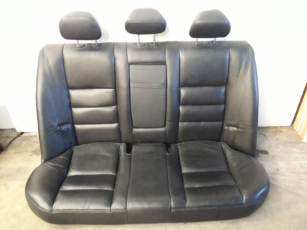 Achterbank leder Mercedes-Benz C-klasse W204, Ophalen of Verzenden, Gebruikt, Mercedes-Benz