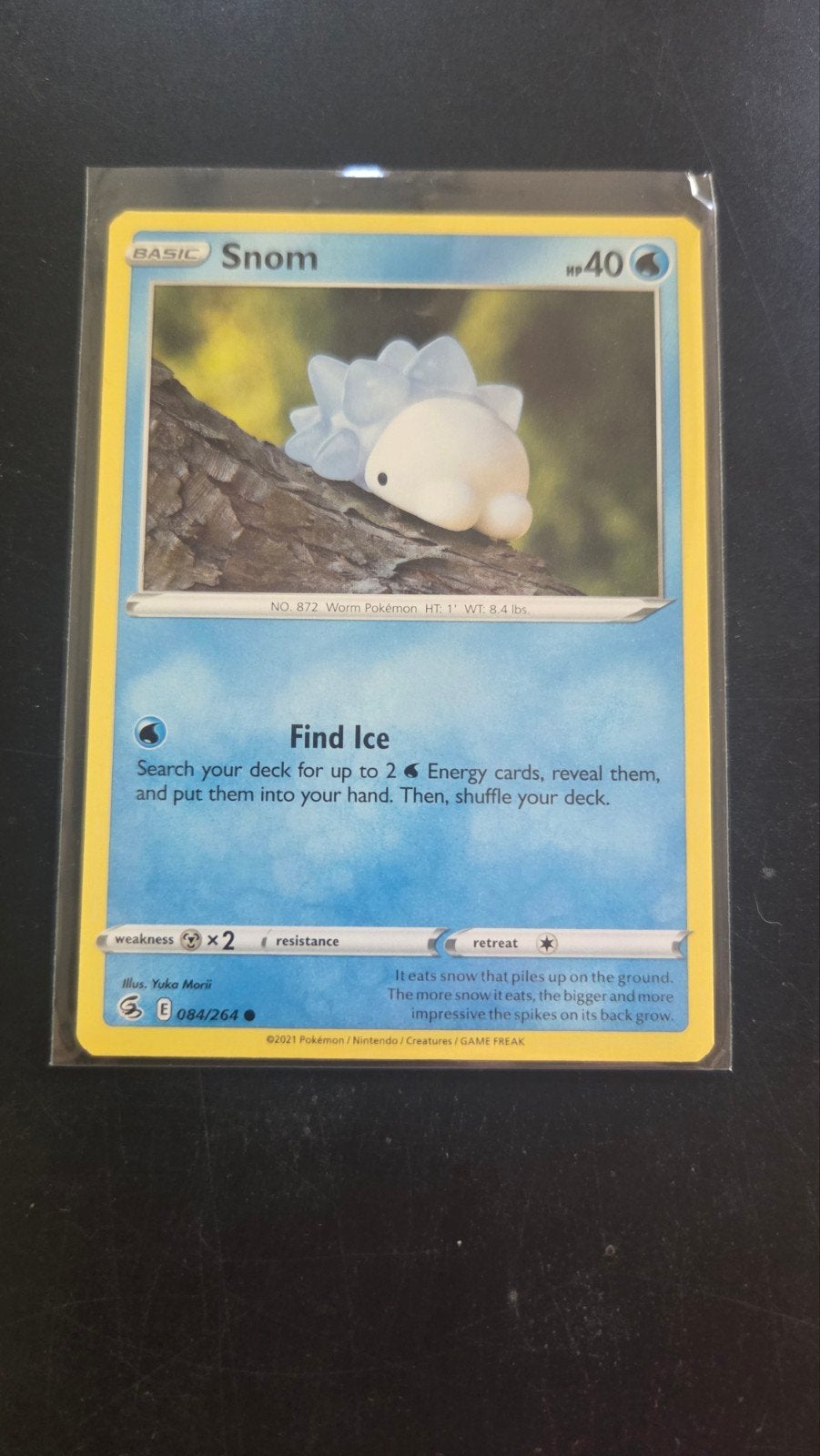 Snom 084/264 Fusion Strike Pokémon Kaart, Verzenden, Zo goed als nieuw, Losse kaart