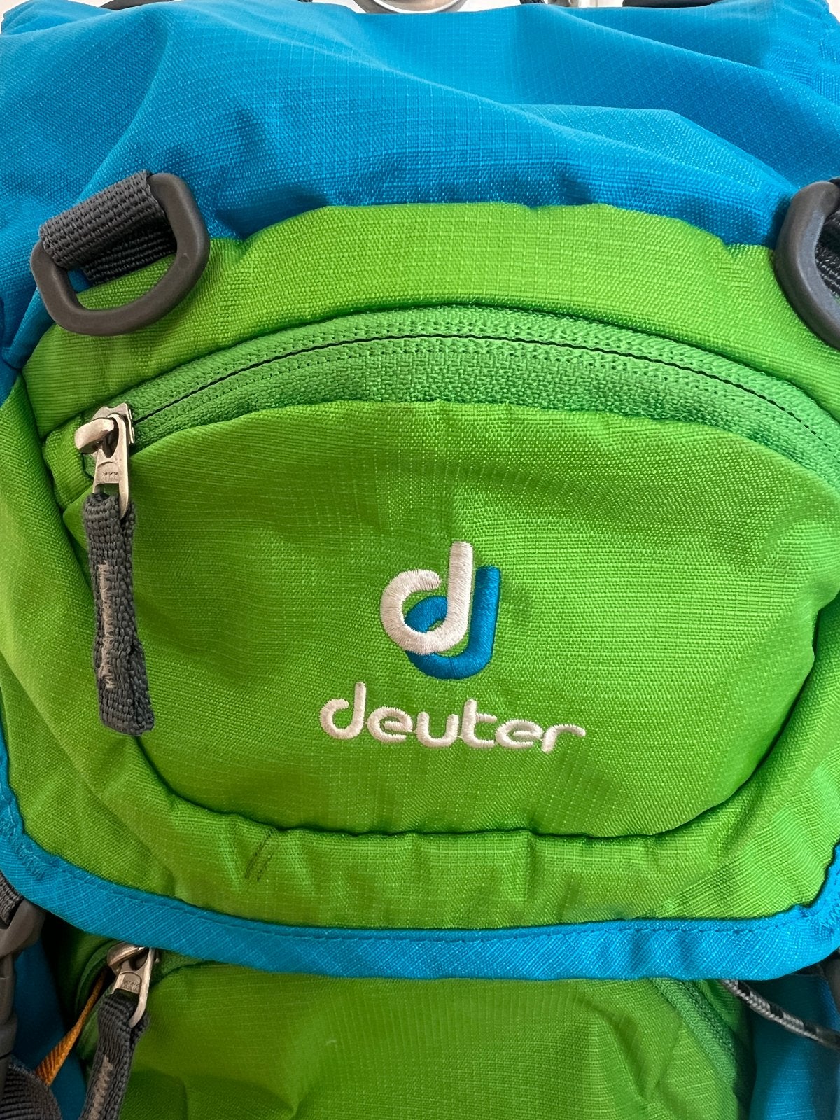 Deuter Junior Rugzak - Blauw/Groen, Verzenden, Zo goed als nieuw, 25 tot 40 cm, Overige merken
