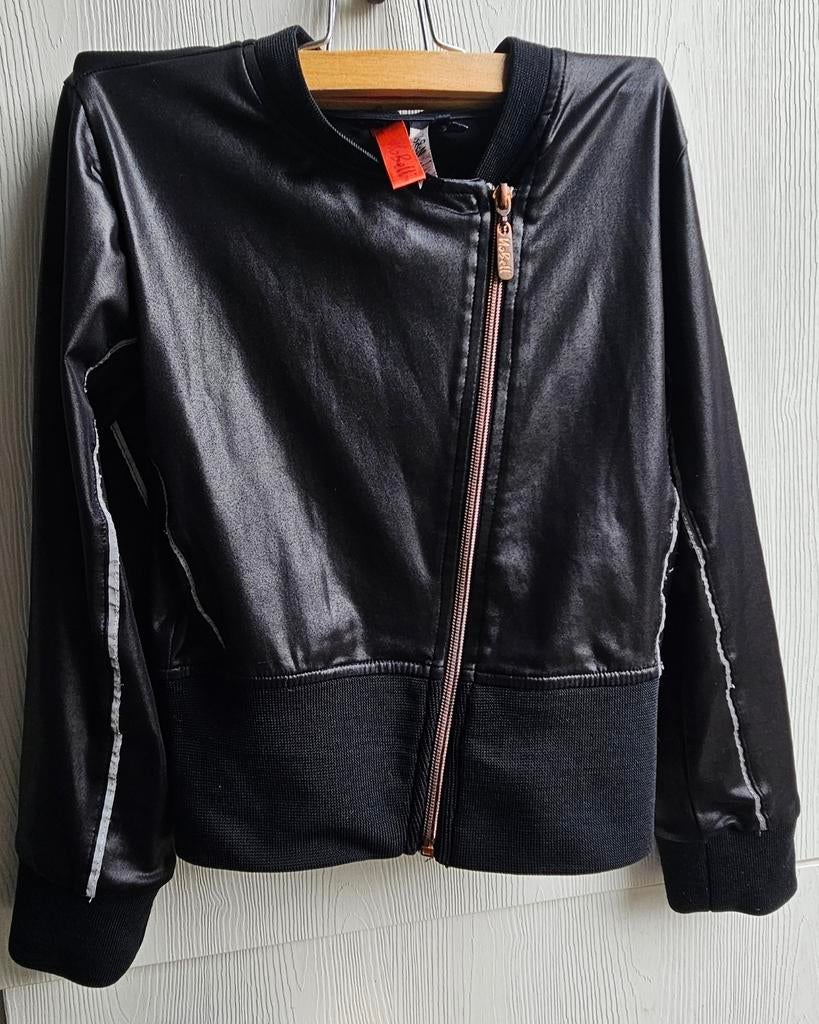 No Bell Zwart Jasje Maat 134/140, Kinderen en Baby's, Kinderkleding | Maat 134, Ophalen of Verzenden