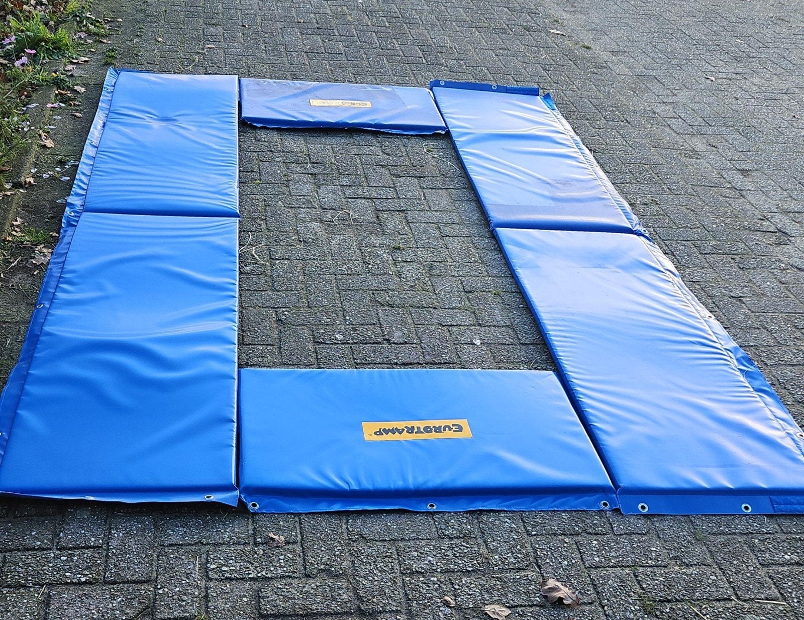 Eurotramp bodentrampolin adventure 300x200 cm, Ophalen, Nieuw, Materiaal