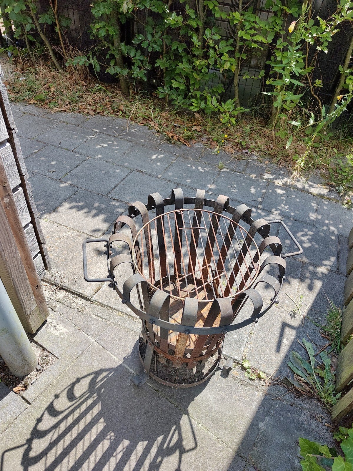 Vuurkorf, Ophalen, Gebruikt, Vuurkorf