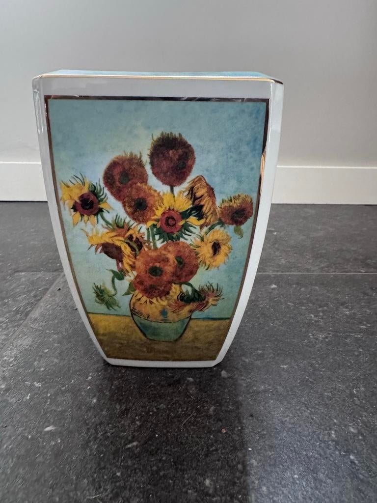 Goebel Artis Orbis V. van Gogh Zonnebloemen Vaas LTD.ED., Ophalen of Verzenden