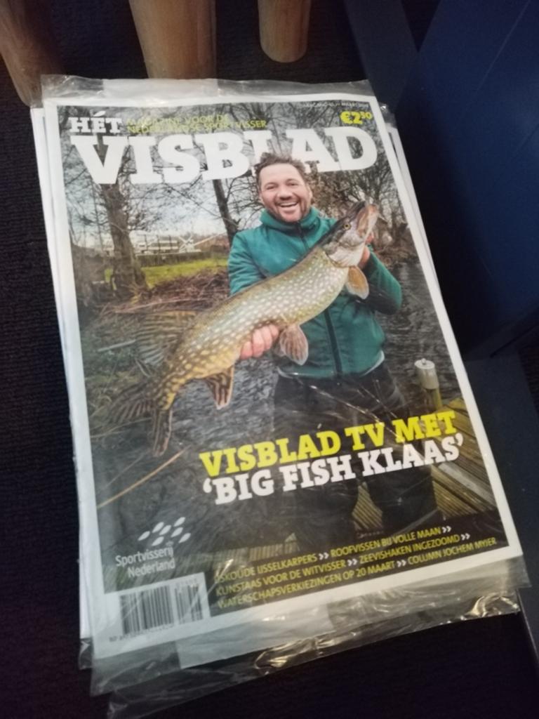 Het Visblad, Ophalen