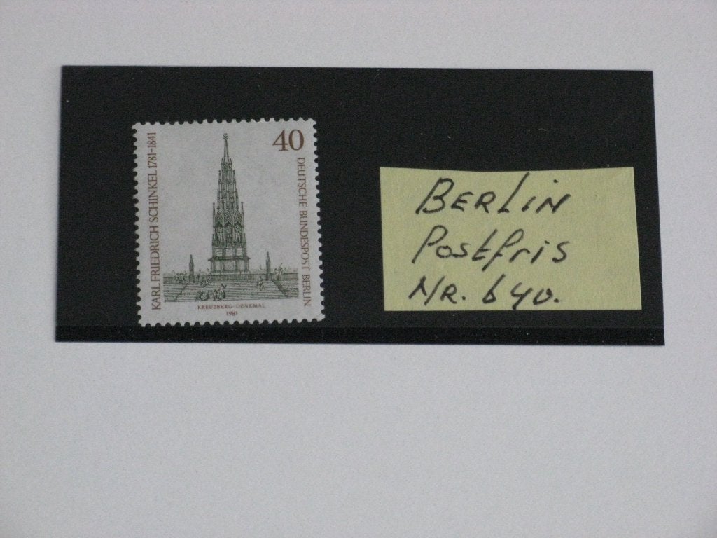Duitsland Berlijn Michel catalogus Nummer 640, Ophalen of Verzenden, BRD, Postfris