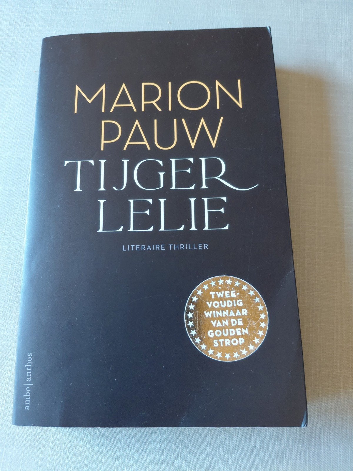 Marion Pauw - Tijgerlelie en meisje in het donker., Boeken, Ophalen, Zo goed als nieuw, Marion Pauw