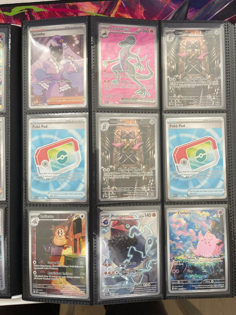 Mega Pokémon Kaartencollectie: SIR, IR, EX & PROMO, Ophalen, Zo goed als nieuw, Meerdere kaarten