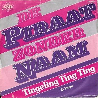 De PIRAAT ZONDER NAAM (Geert Jan Hessing) 1981  SUPER ! P972, Ophalen of Verzenden, Gebruikt, Pop