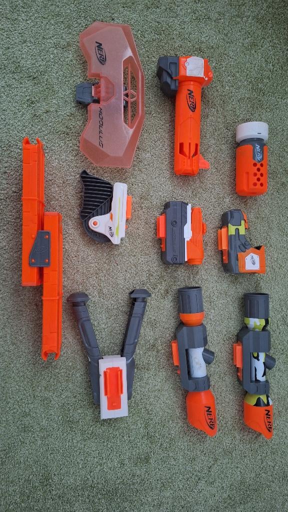 Nerf accessoires, Kinderen en Baby's, Speelgoed | Buiten | Actiespeelgoed, Ophalen of Verzenden, Zo goed als nieuw