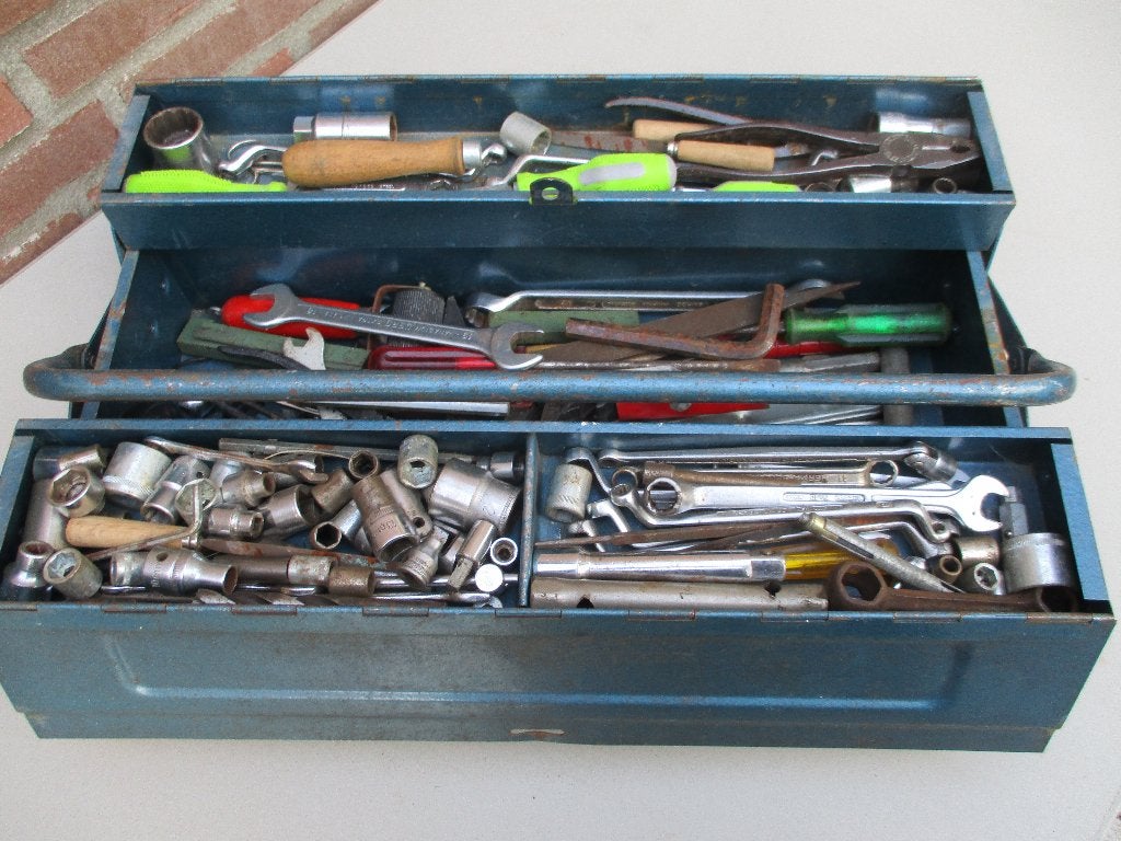 Partij hand gereedschap incl. kist. nr.2, Ophalen, Gebruikt