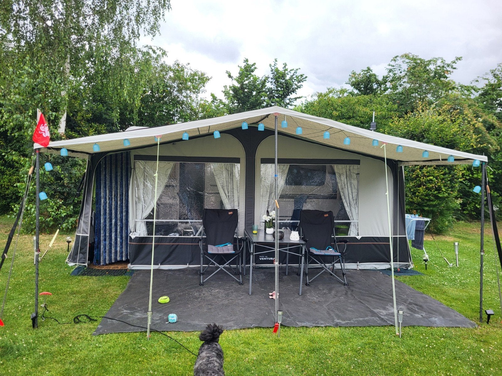 Luifel met pees, Caravans en Kamperen, Caravan accessoires, Ophalen of Verzenden
