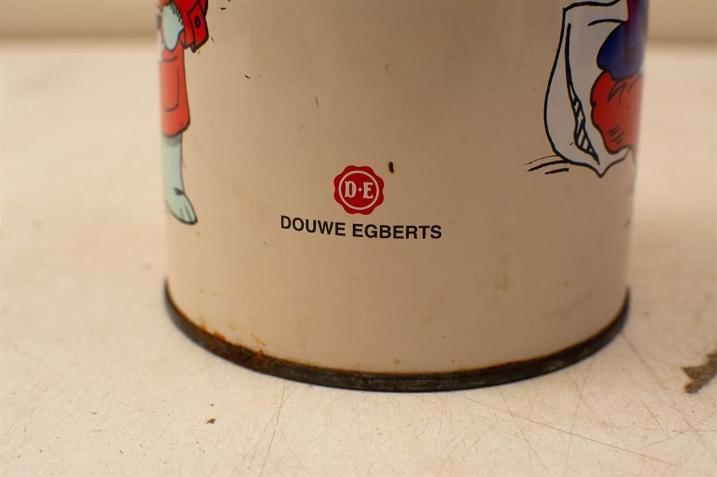 Douwe Egberts Paddington Beschuitblik 39423, Verzamelen, Blikken, Ophalen of Verzenden, Gebruikt, Koek(jes), Douwe Egberts
