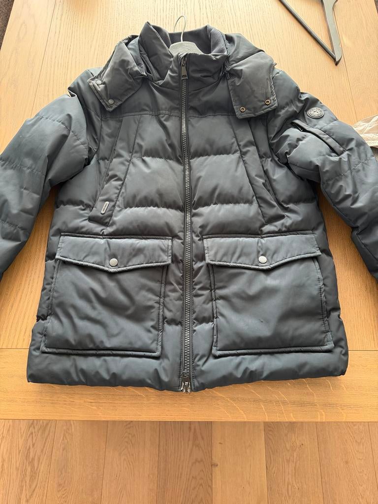 Originele Airforce jas maat S, Ophalen, Gedragen, Maat 46 (S) of kleiner, Blauw