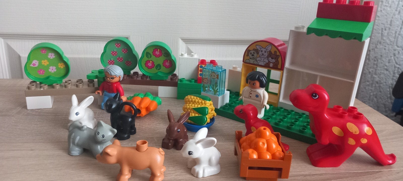 Duplo Dieren en Poppetjes - Diverse Figuren, Gebruikt, Overige thema's, Ophalen of Verzenden, Minifiguur