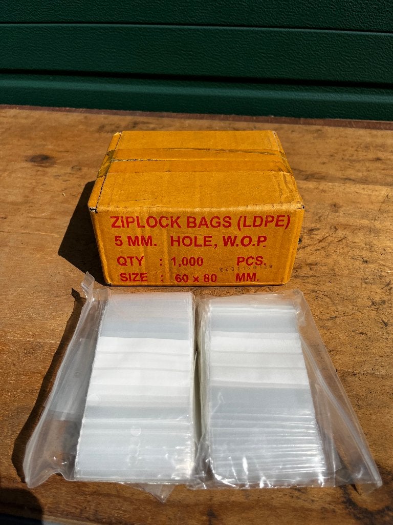 ziplockzakjes diverse maten, Ophalen of Verzenden, Nieuw