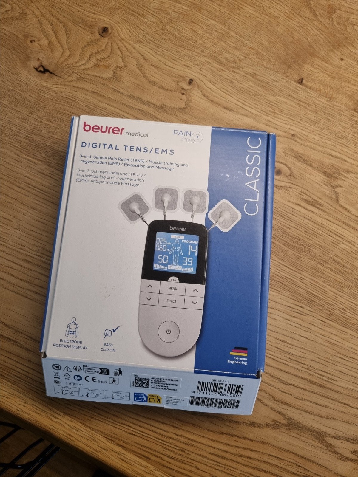 Beurer TENS/EMS apparaat - Nieuwstaat, Ophalen, Zo goed als nieuw, Overige typen