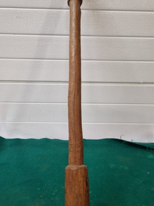 pootstok vintage jaren 50 van hout, Ophalen of Verzenden