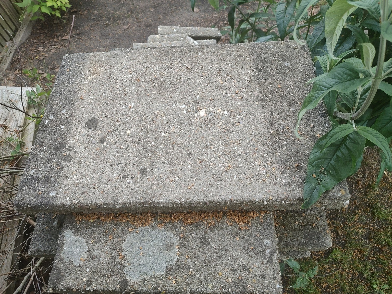 24 Betonnen terrastegels 40 X 60 cm, Tuin en Terras, Ophalen, Gebruikt, Minder dan 5 m², Beton