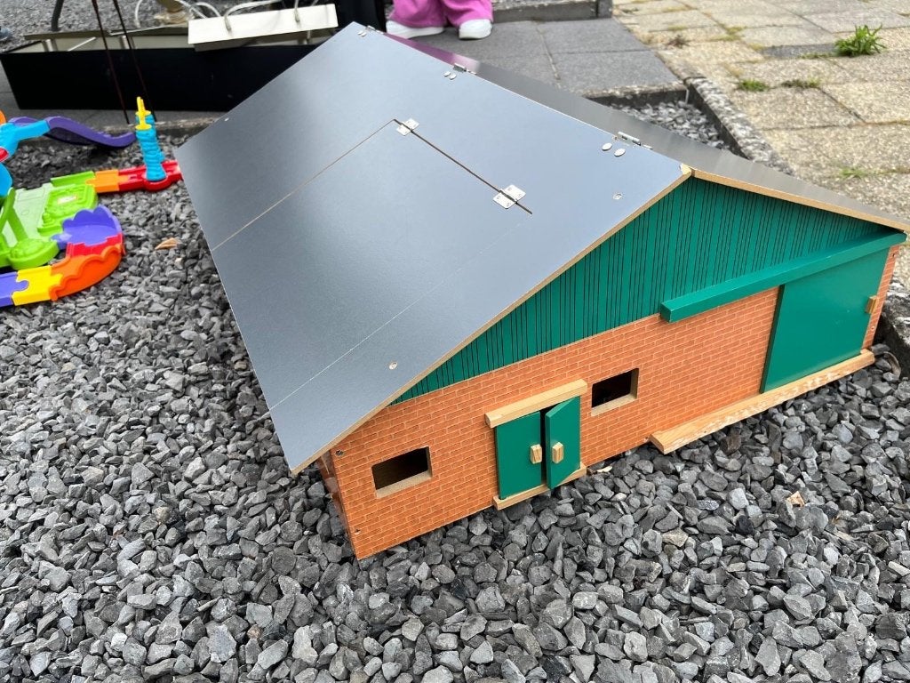 Houten boerderij, Kinderen en Baby's, Speelgoed | Houten speelgoed, Ophalen, Gebruikt, Overige typen