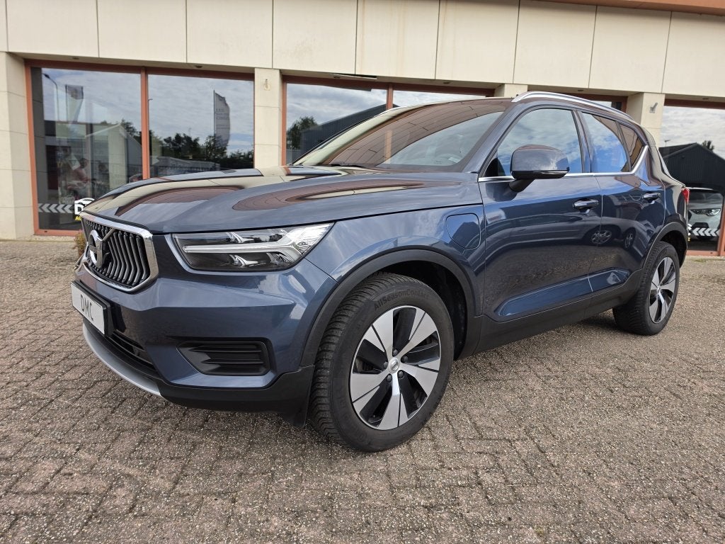 Volvo XC40 Inscription Recharge Phev | Led | Airco | Navi |, Auto's, Volvo, Stof, Blauw, Plug-in hybride, Bedrijf