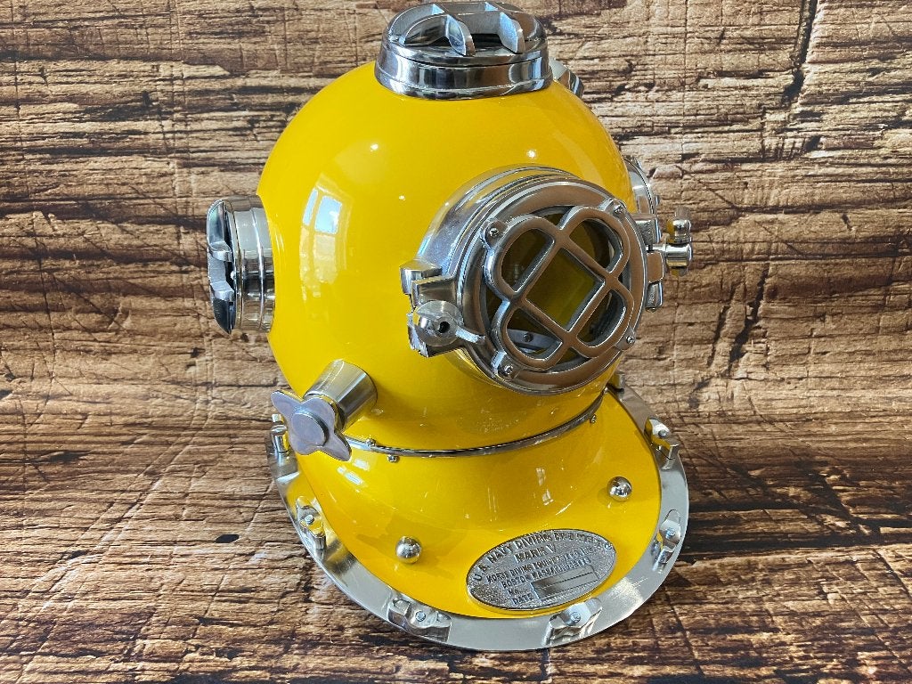Duikhelm U.S. Navy diving helmet, Ophalen of Verzenden