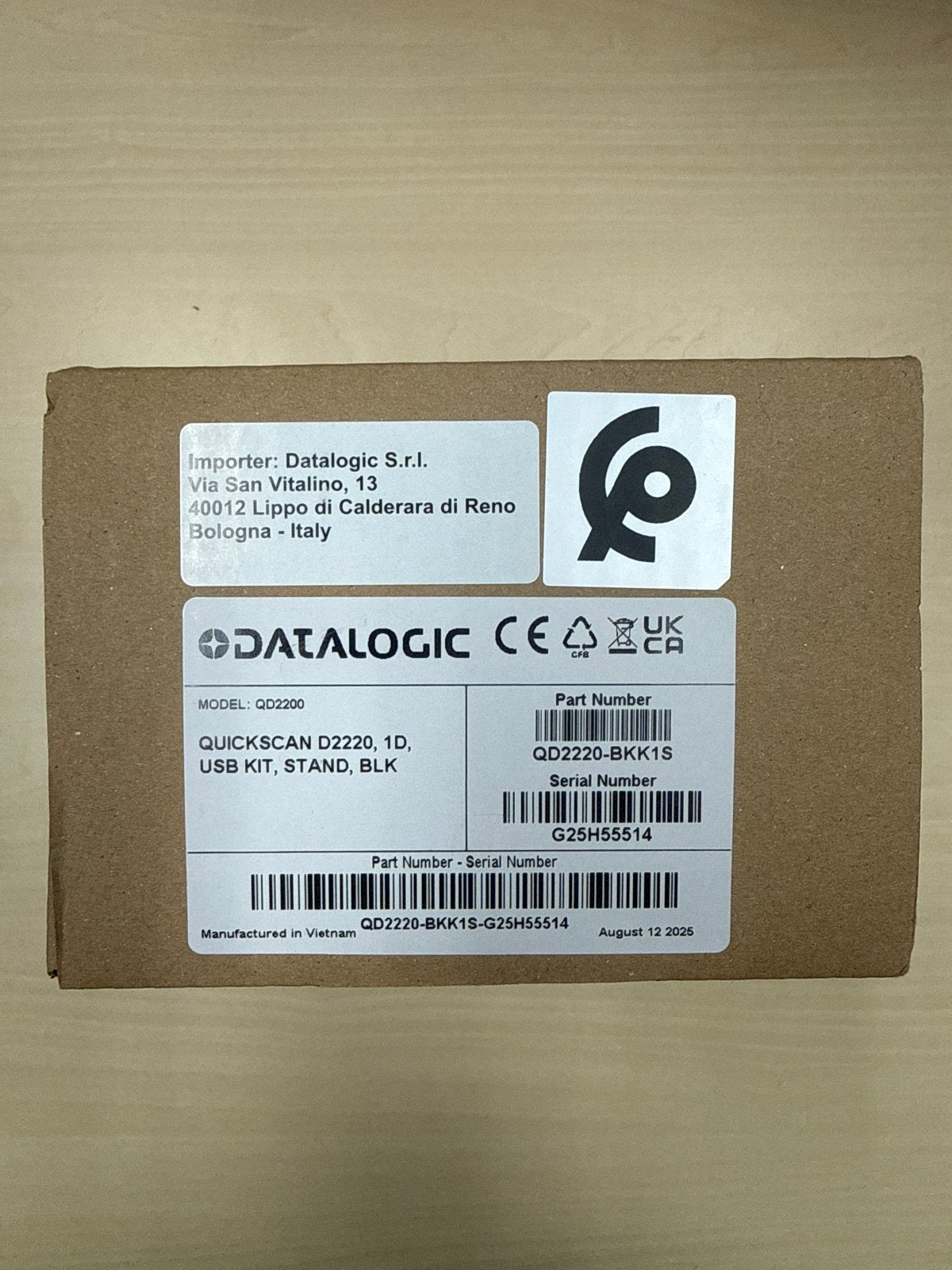 Datalogic Quickscan QD2220-BKK1S Barcodescanner Nieuw, Ophalen, Datalogic, Onbekend, Nieuw