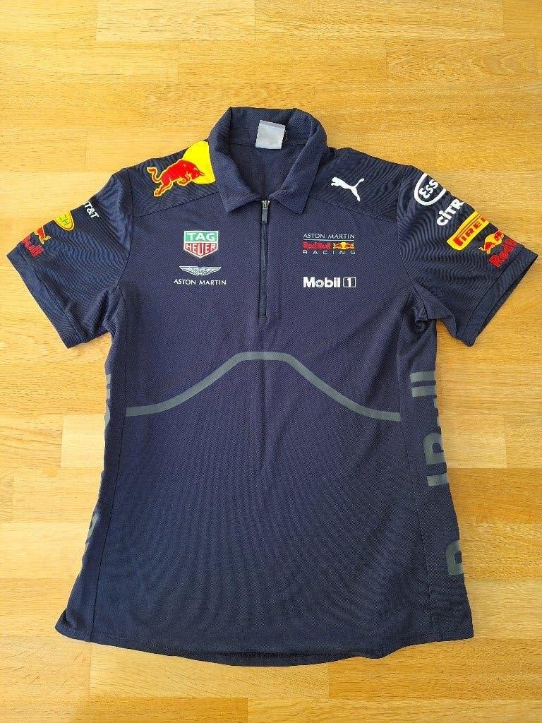 Red bull polo maat M dames, Maat 38/40 (M), Blauw, Ophalen of Verzenden, Zo goed als nieuw