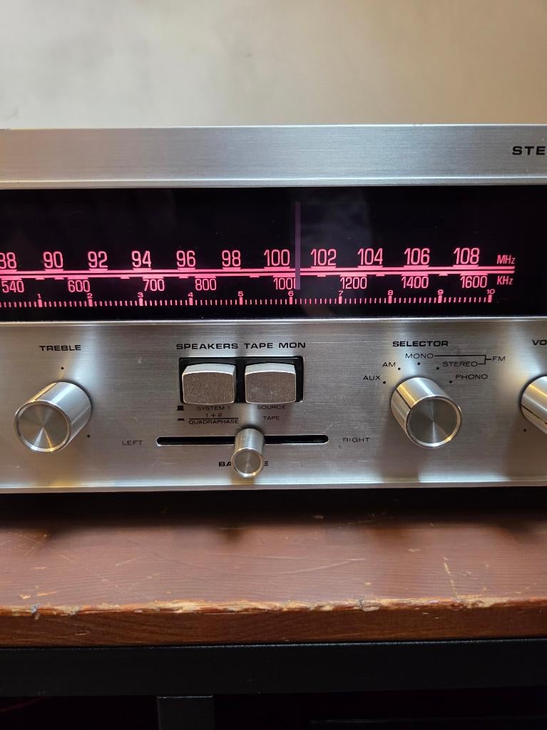 Superscope R-310 Stereo Quadraphase Receiver (1974), Zo goed als nieuw, Ophalen, Marantz, Minder dan 60 watt