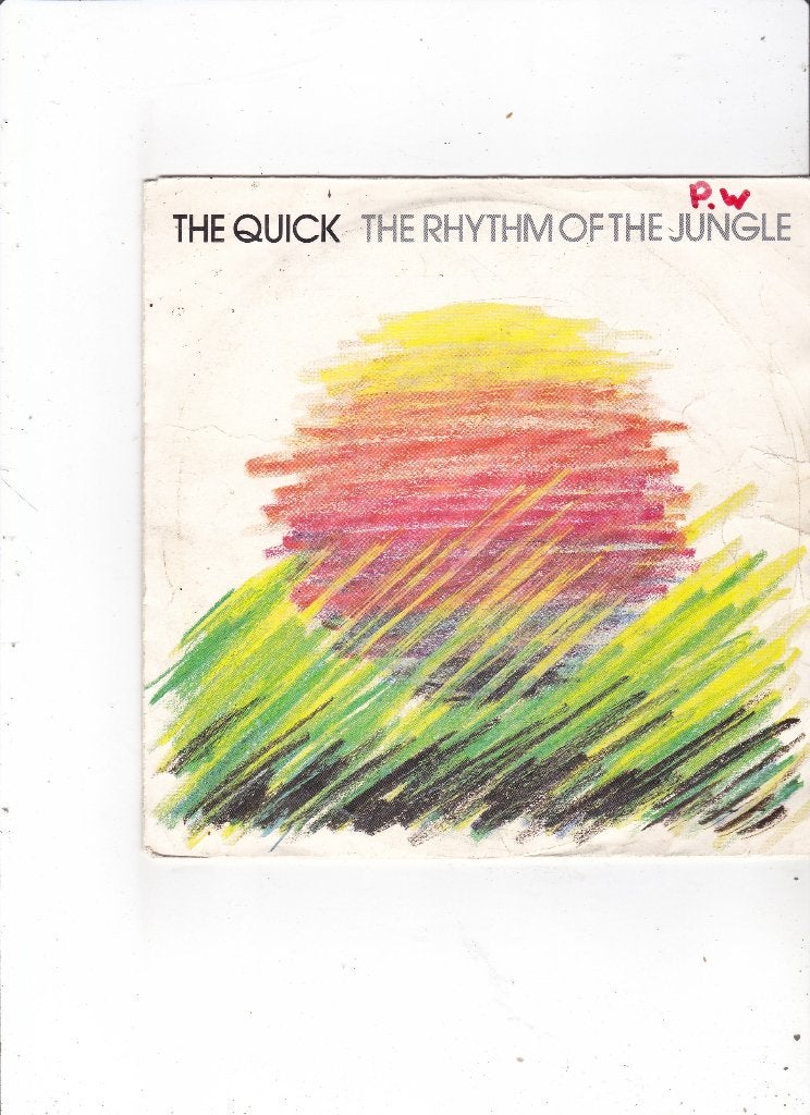7" Single The Quick - The rhythm of the jungle, Ophalen of Verzenden, Gebruikt, 7 inch, Pop