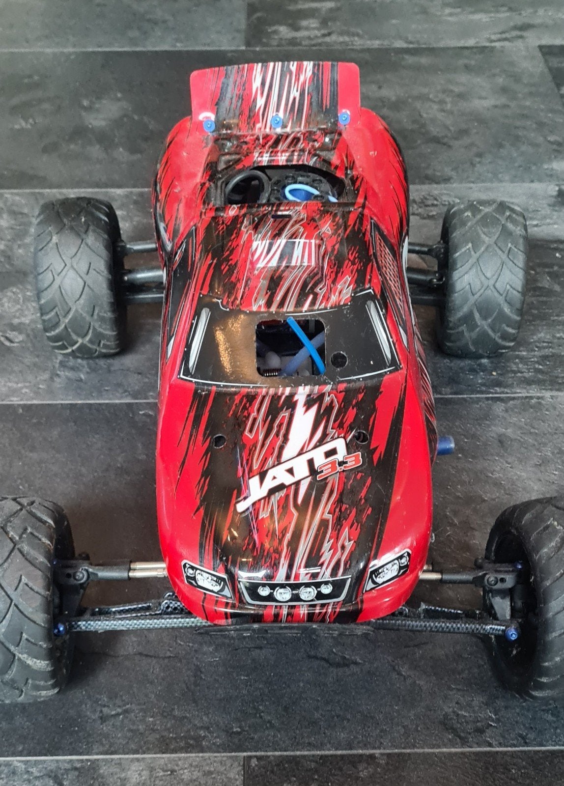 Traxxas Jato 3.3 incl. toebehoren (zie foto's), Ophalen, Auto offroad