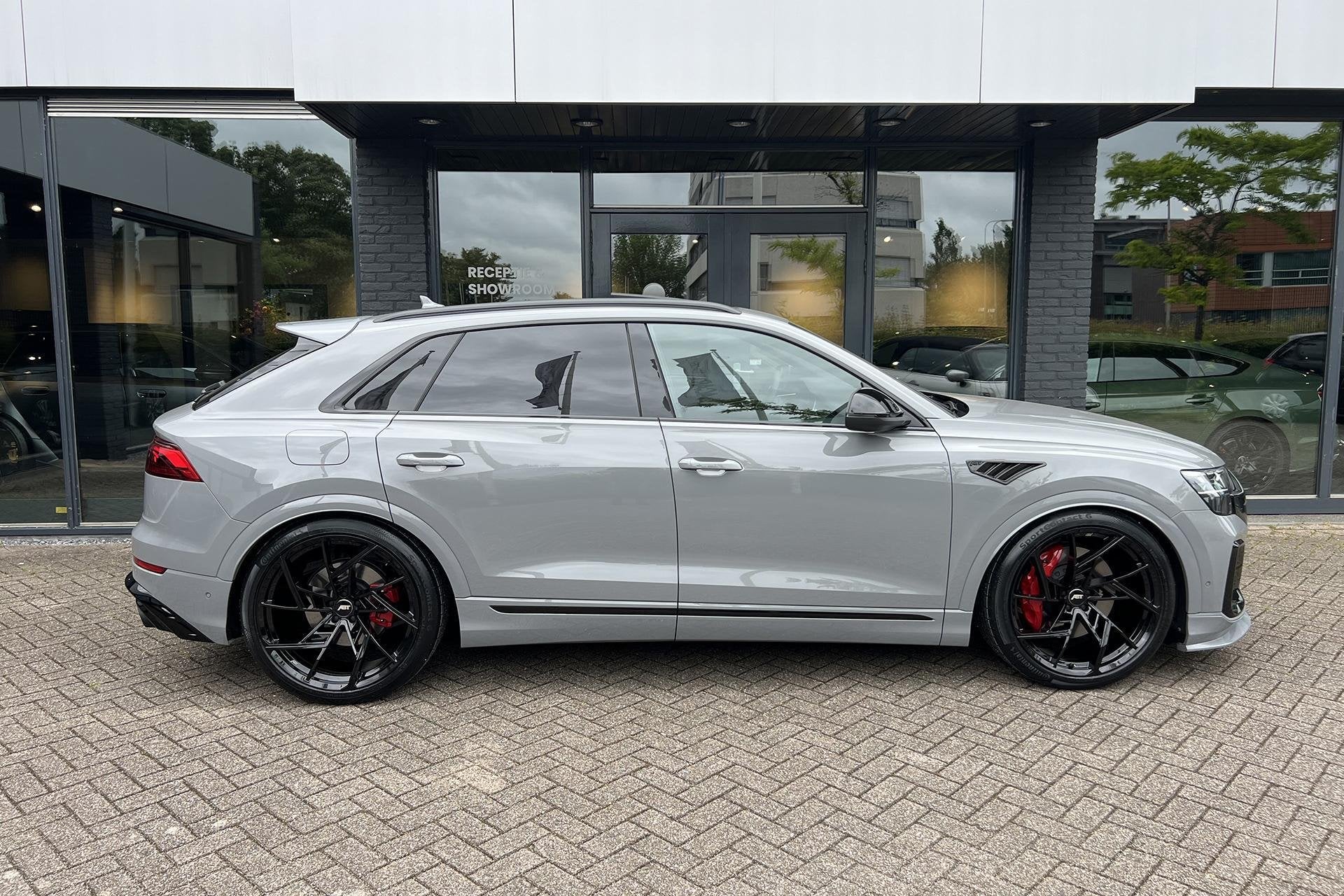 Audi Q8 60 TFSIe ABT Aero I B&O Adv. I ABT Legacy I 5j gar, Auto's, Automaat, Dealer onderhouden, Gebruikt, Zwart
