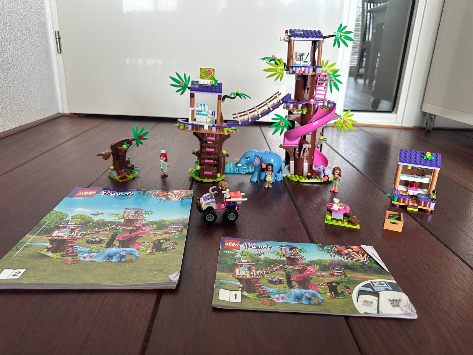 Lego Friends 41424 Jungle Reddingsbasis, Ophalen of Verzenden, Zo goed als nieuw