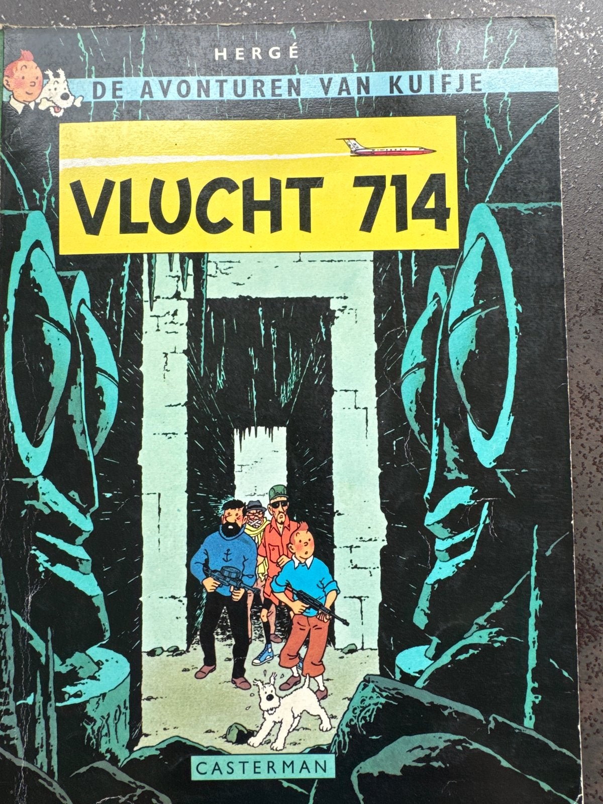 Kuifje - Vlucht 714 (Casterman), Boeken, Eén stripboek, Ophalen of Verzenden, Gelezen