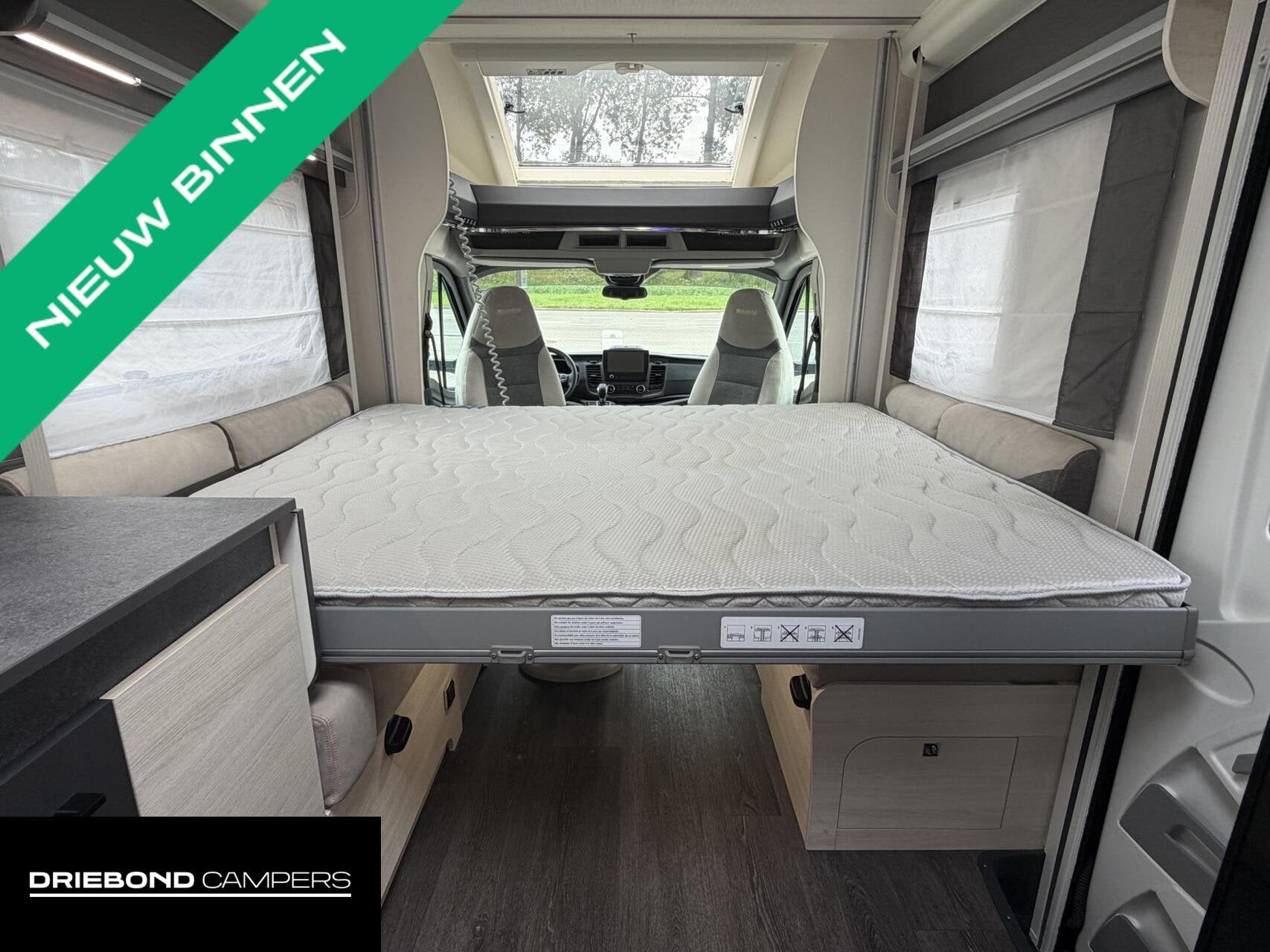 Chausson 640 Titanium Premium 170PK Automaat Hefbed Zonnepan, Automaat, Airbags, 7 tot 8 meter, Diesel