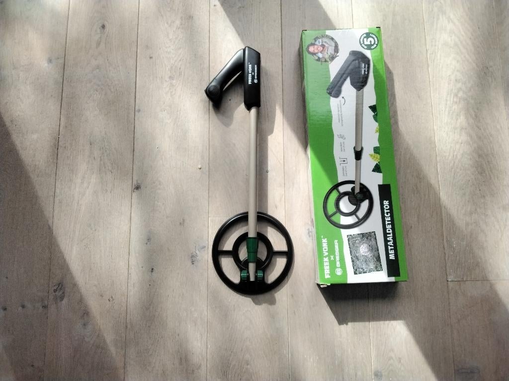 Freek Vonk metaal detector, Hobby en Vrije tijd, Metaaldetectors, Ophalen, Zo goed als nieuw, 30 cm of minder, Overige merken