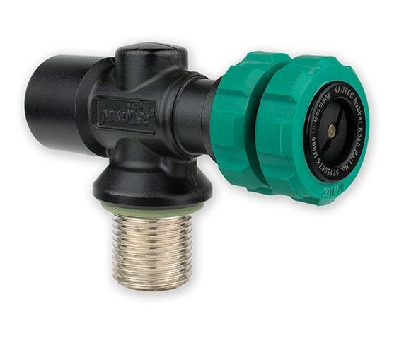 Robinet NAUTEC DARKLINE SLS M26 300bar Nitrox M25x2