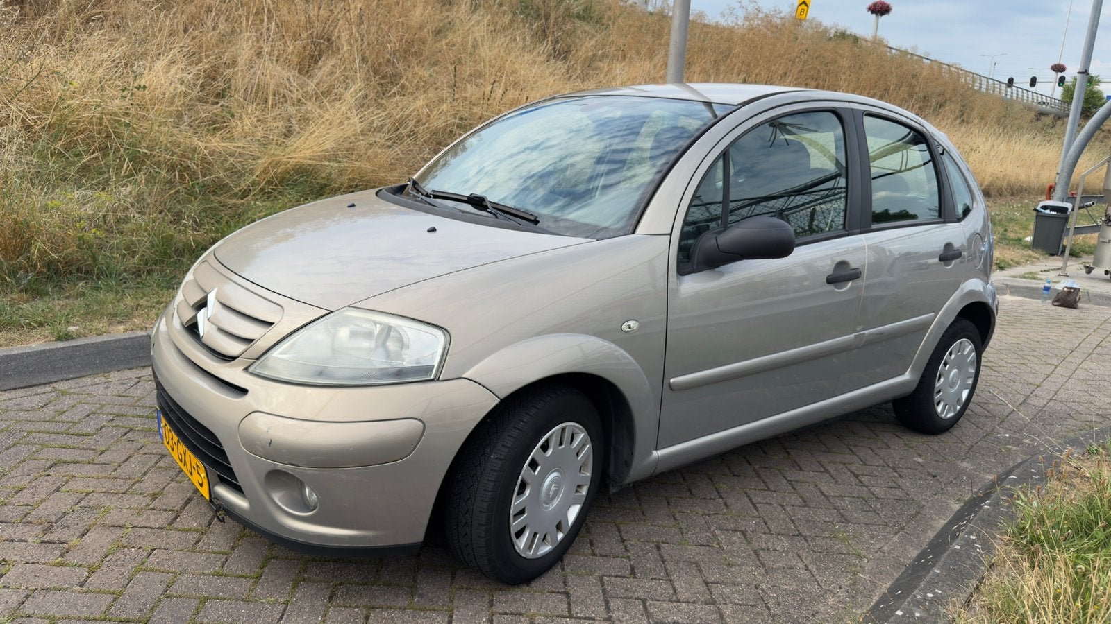 Citroën C3 1.4 2008 | APK | Cruise | Parkeersensoren, Auto's, Voorwielaandrijving, 1160 kg, 989 kg, Beige