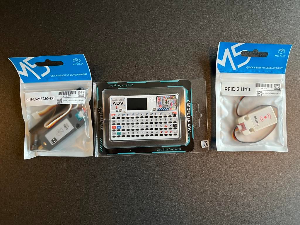 M5Stack Cardputer met LoRa-module en RFID, Computers en Software, Overige Computers en Software, Zo goed als nieuw, Ophalen of Verzenden