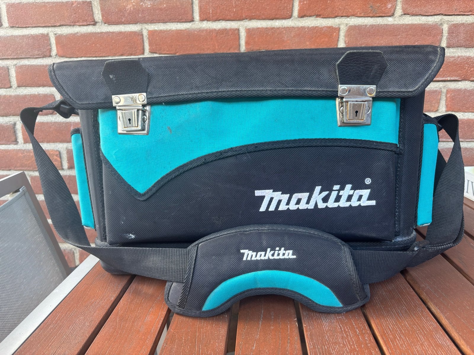 Makita gereedschapstas met schouderband gereedschapkoffer, Ophalen of Verzenden, Gebruikt