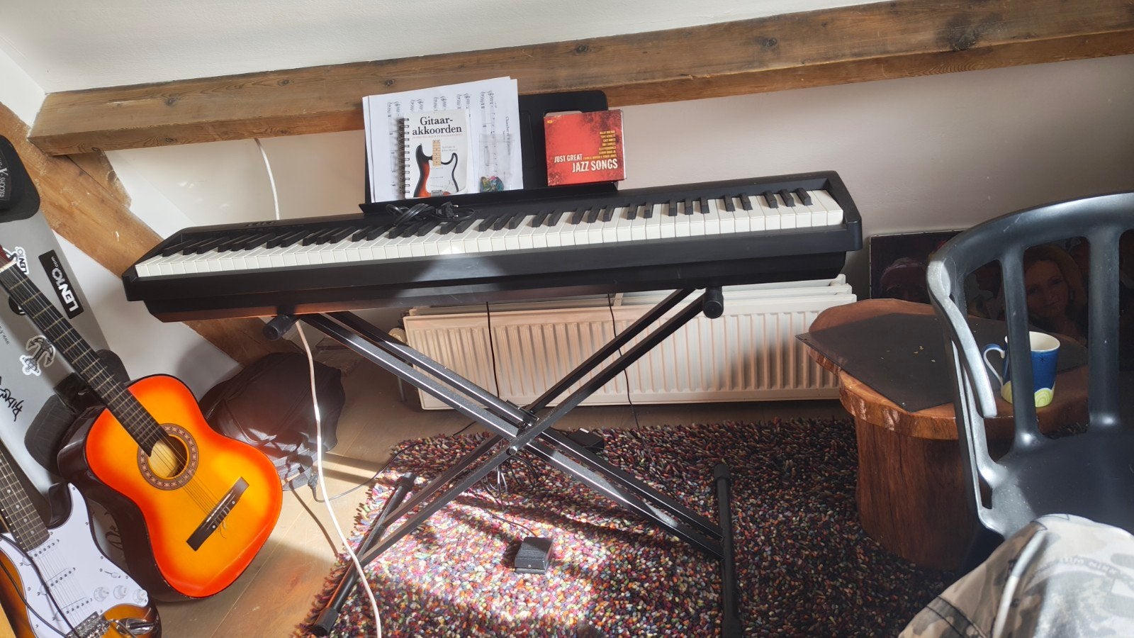 Roland FP-10 Digitale Piano met Stand en Pedaal, Ophalen of Verzenden