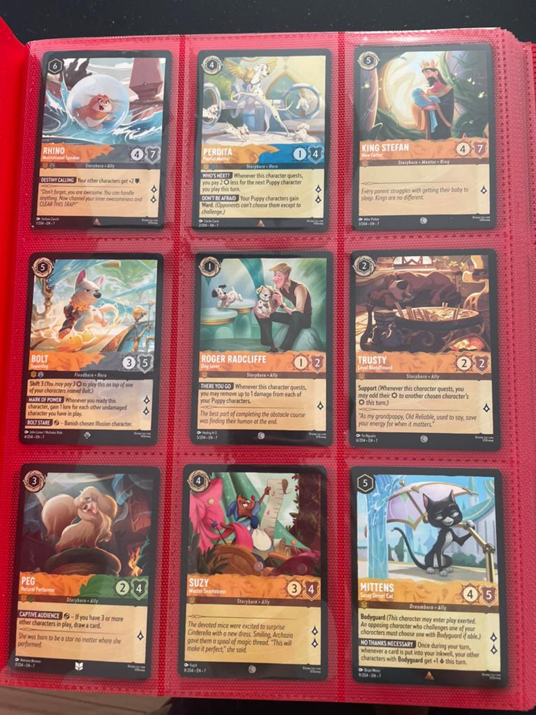 Lorcana set 7 archazias island compleet, Verzamelen, Disney, Ophalen, Overige figuren, Zo goed als nieuw, Plaatje of Poster