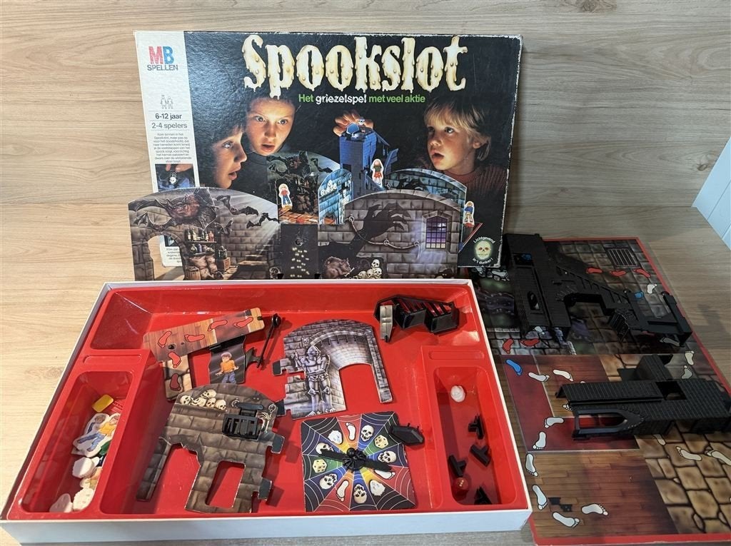 spookslot het griezelspel met veel aktie orgineel - s6593